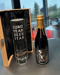 Die Auszeichnung des European Beer Star 2023.
